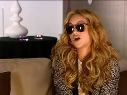 Paulina Rubio in Spain with "Boys will be Boys"</ Stock Footage