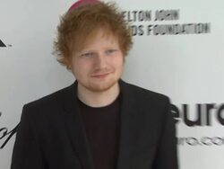 Ed Sheeran at Elton John AIDS Foundation Presents 22nd Annual Academy Awards Viewing Party Sponsored By Chopard, Neuro Drinks And Wells Fargo Stock Footage