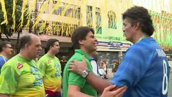 VOICED : Alzirao the popular World Cup fan fest in Rio News Clip