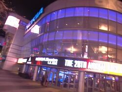 ATMOSPHERE - signage at 28th Annual Rock and Roll Hall Of Fame Induction Ceremony - Arrivals 4/18/2013 in Los Angeles, CA.(Footage by WireImage Video/Getty Images Entertainment Video) Stock Footage