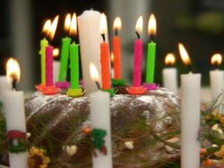 Birthday Cake Stock Footage