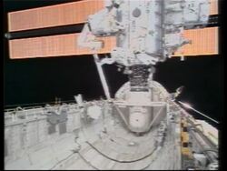 WRAP Spacewalkers successfully repair station robot arm News Clip