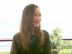 INTERVIEW: Maggie Q on wanting to do all of her own stunts in Nikita at the 51st Monte-Carlo Television Festival - Maggie Q Interview at Monte-Carlo . (Footage by WireImage Video/Getty Images Entertainment Video) Stock Footage