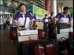 WRAP Teams arrive including Taiwan; Australia News Clip