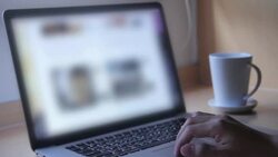 Online shopping Stock Footage