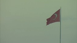 Turkish Flags Flying In Ankara News Clip