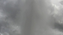 Beehive Geyser eruption Stock Footage