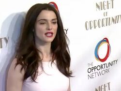 Rachel Weisz - The Opportunity Networks 7th Annual Night Of Opportunity Stock Footage