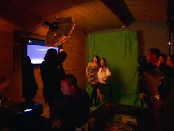 Atmosphere at GRAMMY Glam Presented By CoverGirl, Olay, And Venus on 2/7/12 in Los Angeles, CA Stock Footage