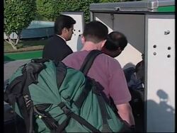 BAHRAIN: UN WEAPONS INSPECTORS LEAVE FOR BAGHDAD News Clip