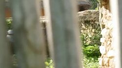 View of folk village(Naganeubseong) Stock Footage