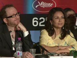 Cannes Film Festival 2009: Jury Press Conference Stock Footage