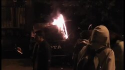 Protest against security forces crackdown in Cairo News Clip