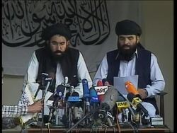Pressers from Taliban, Foreign Ministry, UN, Islamic leader. News Clip