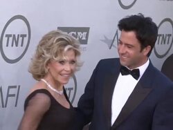 Jane Fonda and Troy Garity at AFI's 42nd Life Achievement Award Honoring Jane Fonda Stock Footage