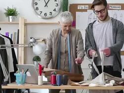 Fashion designers Stock Footage