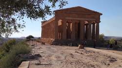 Italy, Agrigento - Valley of the Temples - Temple of the Olympian Zeus Instructional Video