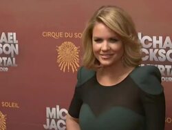 Carrie Keegan at Michael Jackson: "The Immortal" World Tour - New York Premiere Stock Footage