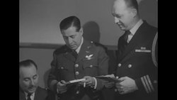 Men getting ready for military expedition 'Operation Muskox' in Churchill, Manitoba, in Canada News Clip