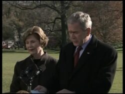 President Bush reax to attacks in Mumbai News Clip