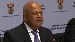 CLEAN : S Africa crisis budget hikes taxes targets state spending News Clip