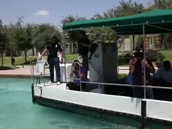 Atmosphere at Shaquille O'Neal tours Monterrey, Mexico Stock Footage