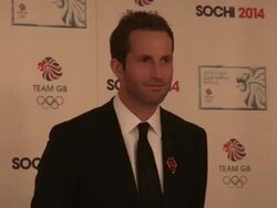 Sir Ben Ainslie at the British Olympic Ball Stock Footage