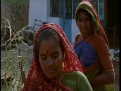 CU 2 Gujarat, Indian women, Gujarat, India Stock Footage