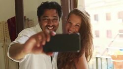 We are just arrived! Stock Footage