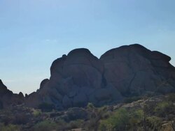 Morning time lapse at Sull Rock Joshua Tree National Park Stock Footage