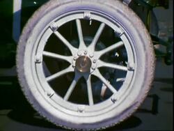 Classic American Cars Drag Race Stock Footage