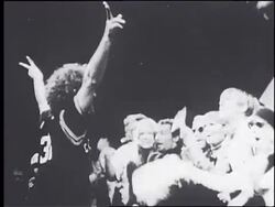 Yippies run 'Pigasus' for President Stock Footage