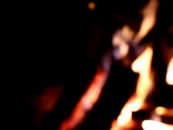 Fire burning background Stock Footage