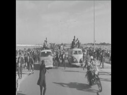 SYND 29-12-69 BENGHAZI WECOMES NASSER AND GADHAFI Instructional Video