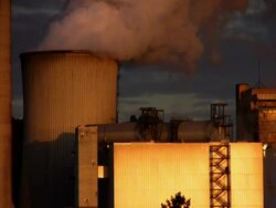 NTSC: Power plant Stock Footage