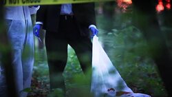 Crime scene investigation Stock Footage