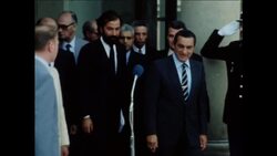 GS 15 9 82 MUBARAK AND MITTERAND MEETING Instructional Video