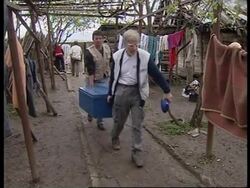 ALBANIA: KOSOVO REFUGEE CRISIS: EVACUATION News Clip
