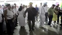 CLEAN : Santeria babalawos bless Chavezs News Clip