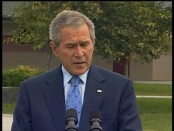 President Bush said he was 'saddened and deeply concerned' about the recent string of violence in schools, including the deadly shooting in an Amish schoolhouse. News Clip