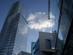 Office Buildings Stock Footage