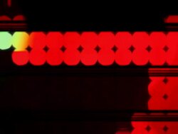 Defocused Led Serie Stock Footage