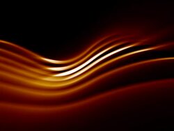 abstract ribbons 4 Stock Footage