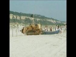 CUTS 8 6 81 CLEAN UP OF OIL POLLUTED BEACH NEAR LISBON Instructional Video