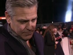 The Monuments Men - George Clooney Soundbite News Clip