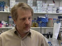 Researcher treated with experimental vaccine, expert reax News Clip