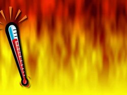 Red Hot Background Stock Footage