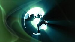 Light shines from illuminated continents on a globe. Stock Footage