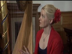 Prince William and Kate Middleton are to be serenaded at Buckingham Palace by a harpist following their wedding at the end of April. News Clip