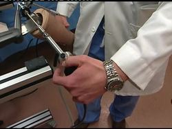 Realistic medical training device News Clip